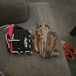 Youth Baseball Glove Right Hand And Left Hand