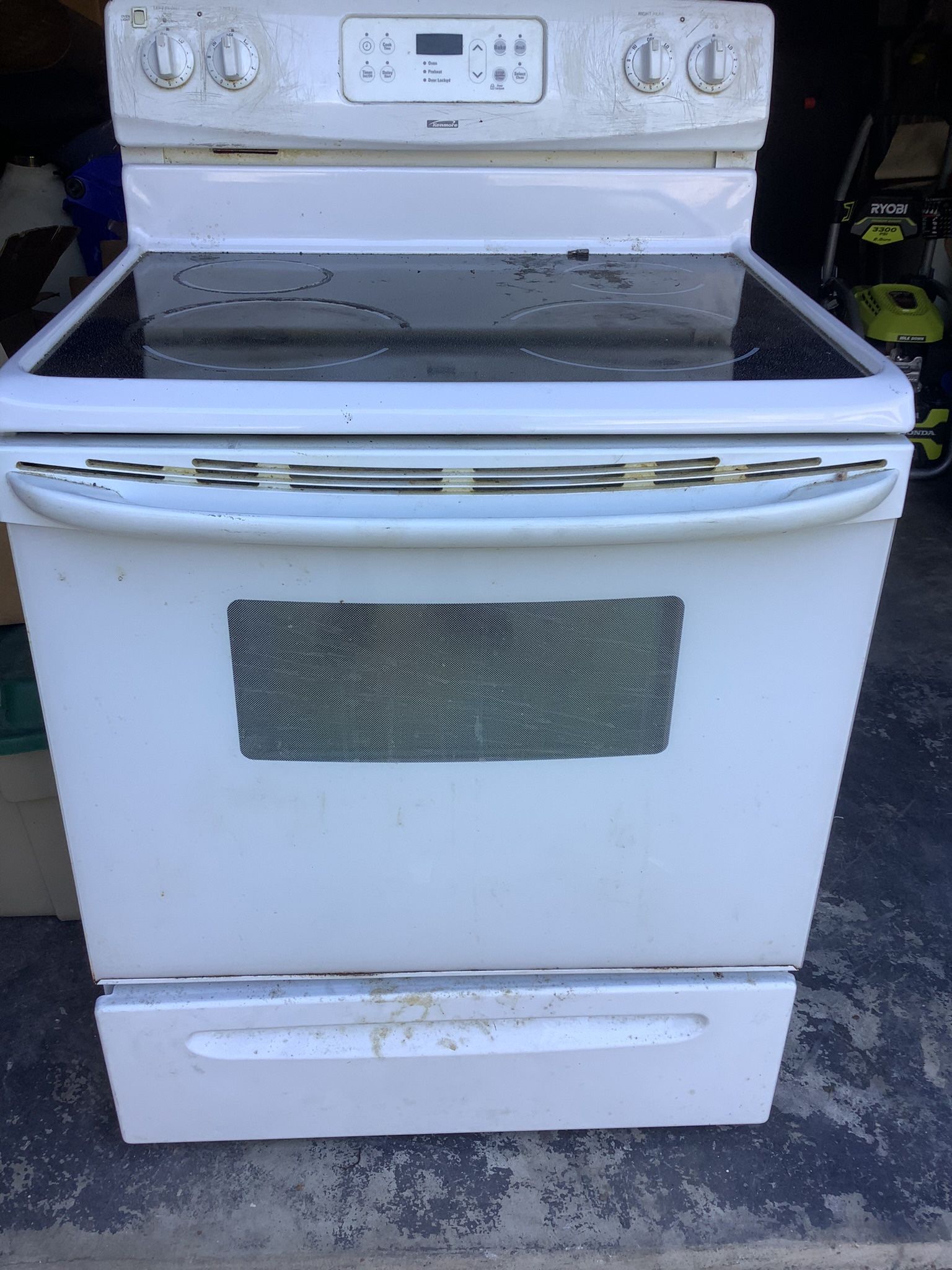 Kenmore Electric stove And Fisher Paykel Dishwasher