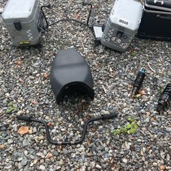 BMW R1150gsa Shocks Luggage Low Seat Brackets 