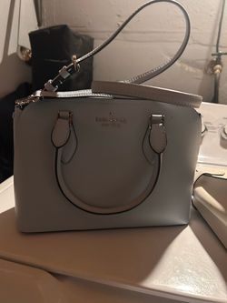 Kate Spade New York Light Gray Satchel Bag