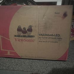 ViewSonic VA2246mh-Led Monitor Backlit Display  22”