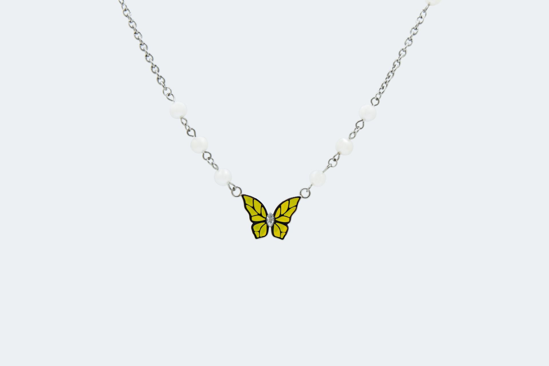 Butterfly Necklace 18 Inches