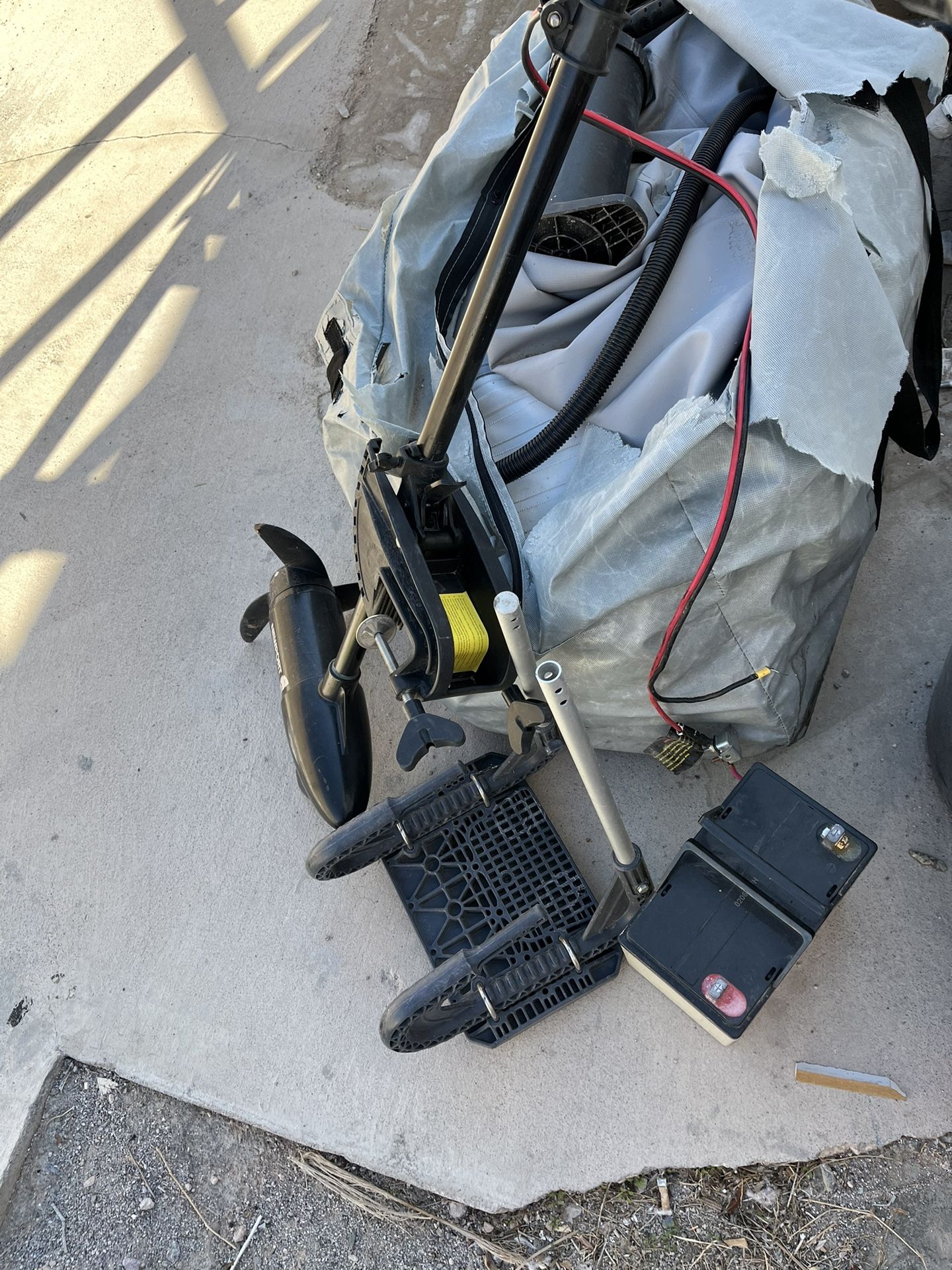 Boat Motor Soporte Batería