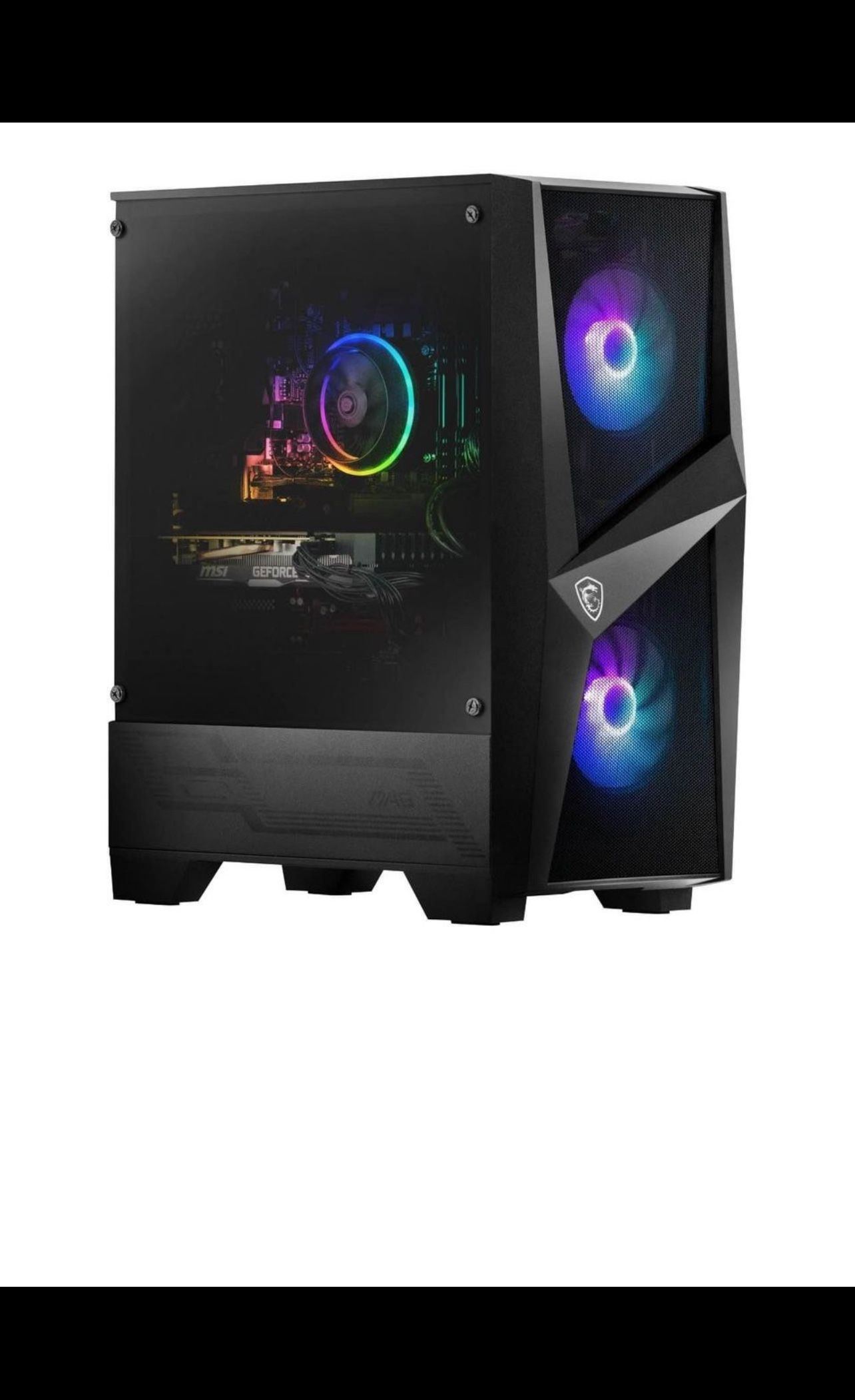 MSI Codex R Gaming Desktop Intel I5-13400F, Nvidia RTX 4060 8GB, 16GB DDR5, 1TB SSD Win11 Black