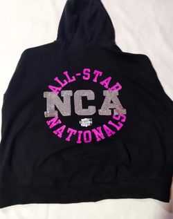 NWT New NCA Varsity Cheerleading Nationals Dance Hoodie Sweatshirt