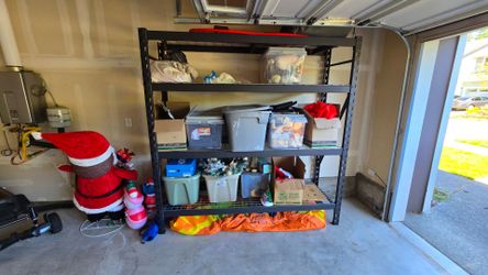 Kobalt garage shelving