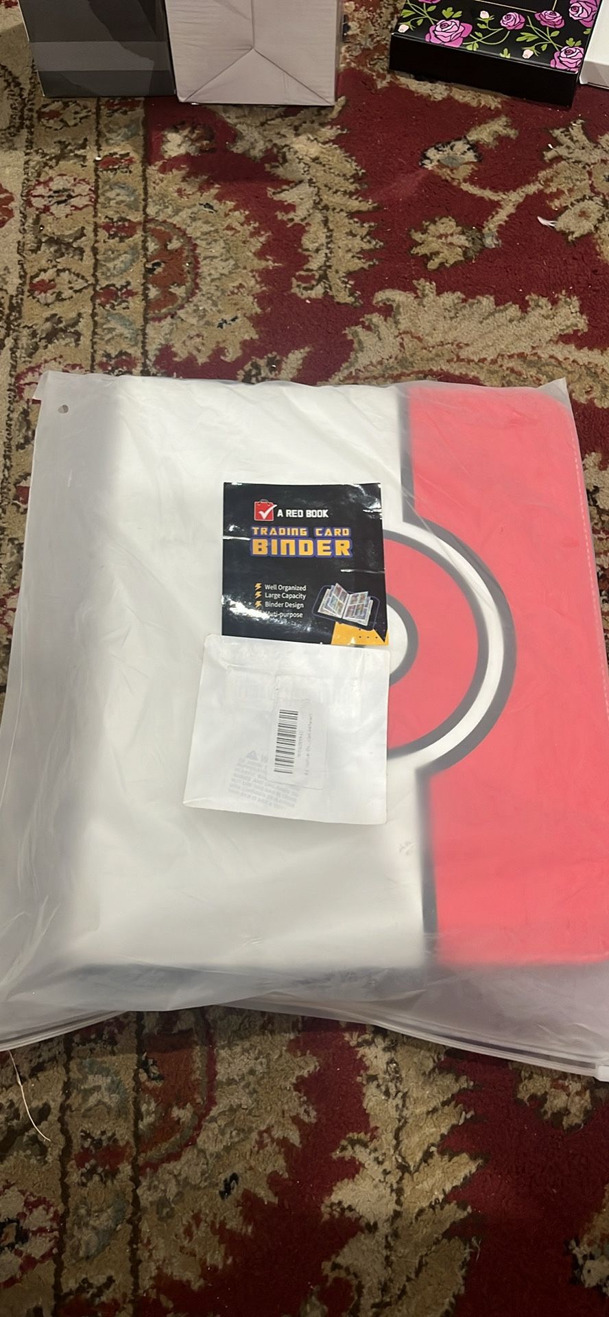 Trading card binder