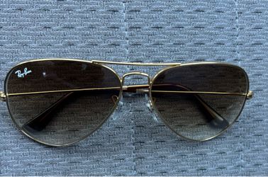 Sunglasses Ray-Ban Brown Aviator Glasses