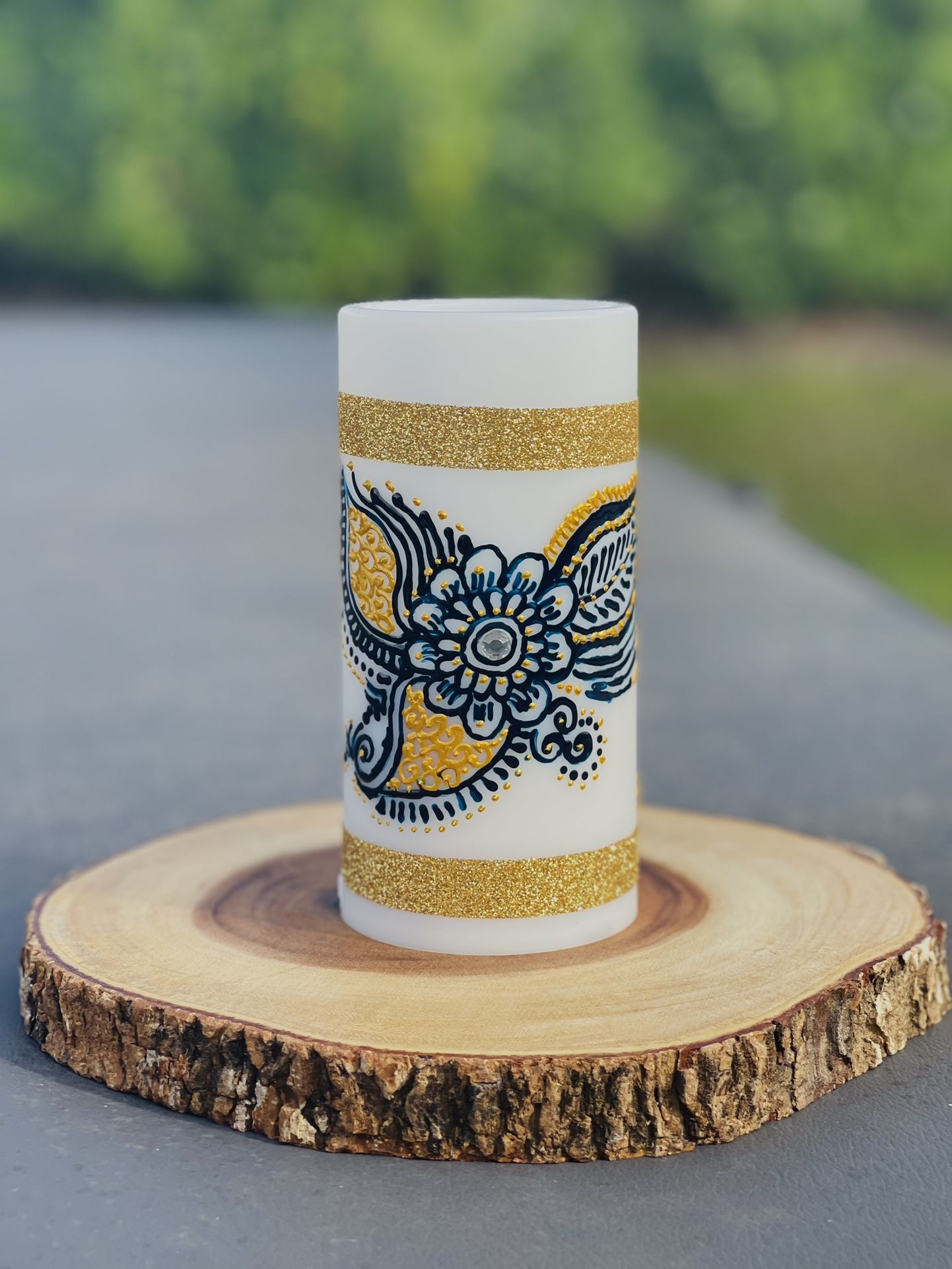 Customized Handmade Led candle Design