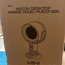 Brand New Anion Desktop  Range Hood