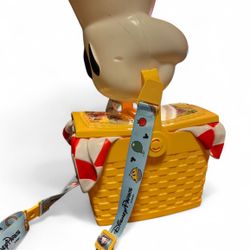 Disney Popcorn Bucket Runaway Railway Picnic Basket Glove Handle Mickey Minnie