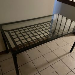 glass table