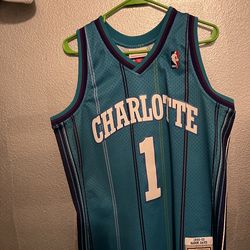 Men's Charlotte Hornets Jersey  #1 Davis