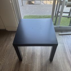 Black End Table / Side Table - Modern Minimalist