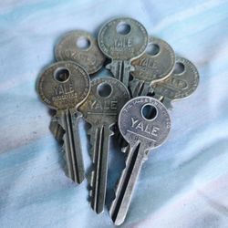 Vintage Yale Paracentric Key Blanks Lot