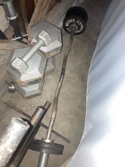 Bicep Curl Bar