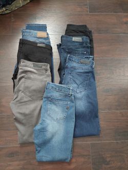 7 pairs of size 8 jeans