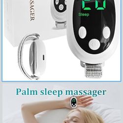 Handheld Sleep Aid Device, Sleep Assisted Low-Frequency Pulse Generator, Relief Anxiety Help Sleep, USB Rechargeable