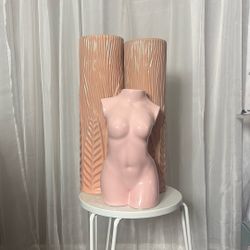 Blush Muse Art Set ( Vase set)