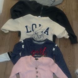 Girls/kids Sweatshirts Sizes 7-11y