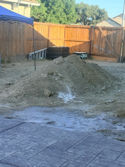 Free fill in dirt