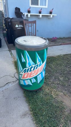 Mountain Dew drink cooler
