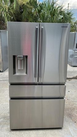 Samsung 4-Door Stainless Steel Refrigerator Fridge
