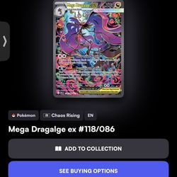 Pokémon Mega Dragalge EX 118/086 PSA GRADE 10