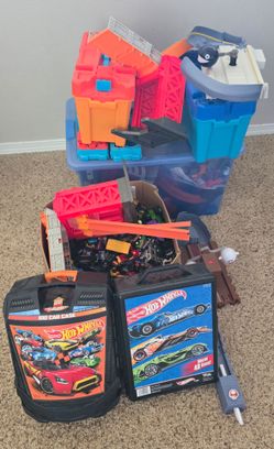 Hot Wheels Cars and Tracks