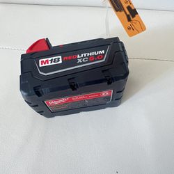 Milwaukee M18 18-Volt Lithium-Ion XC Extended Capacity Battery Pack 5.0Ah