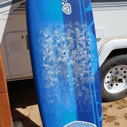 6ft wavestorm surfboard foamie and 4/3 Xcel mens wetsuit
