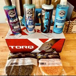 Torqx Random Orbital Polisher with kit