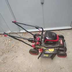 Hyper Tough electric lawnmower