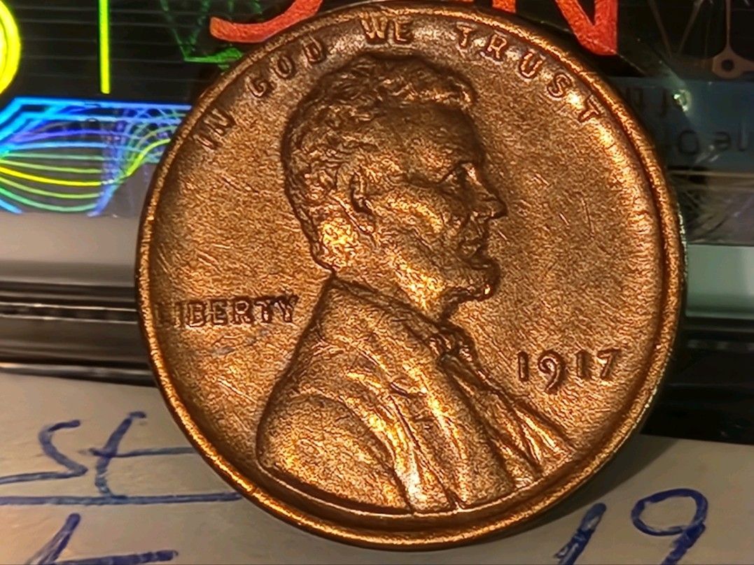 1917 Wheat Penny In Amazing Shape!!!