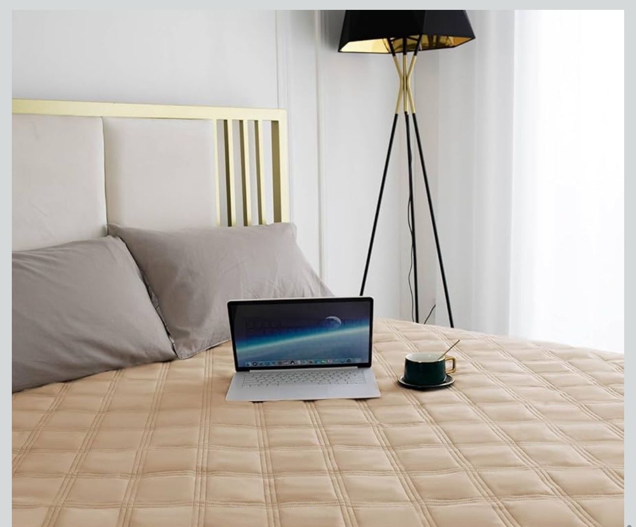 Ameritex Waterproof Dog Bed Cover Pet Blanket with Anti-Slip Back for Furniture Bed Couch Sofa