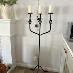 Wrought iron Candelabra 6 Foot Tall