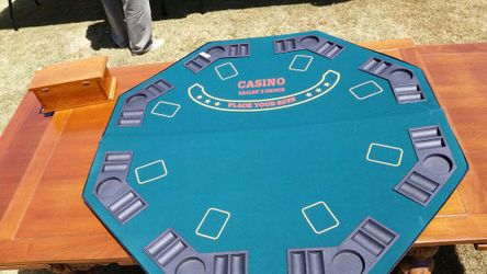 Casino style table top.