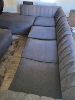 Couch and Ottoman