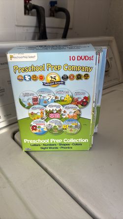 10 dvd preschool pack