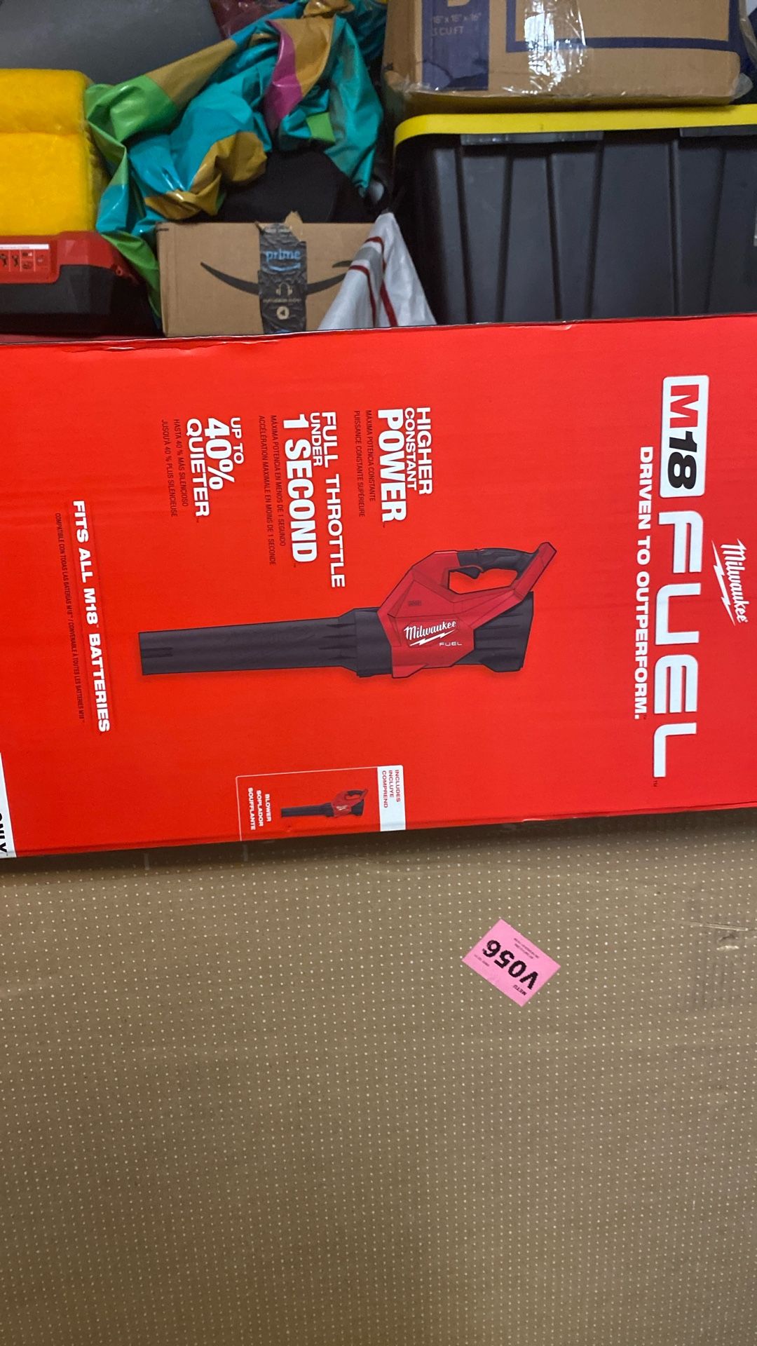 M18 FUEL BLOWER BATTERY AND CHARGER XC 5.0 NEW IN BOXES