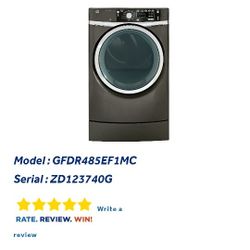 GE Electric Dryer 