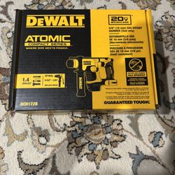 DeWALT DCH172B 20V MAX ATOMIC 5/8" Brushless SDS Plus Rotary Hammer - Bare Tool