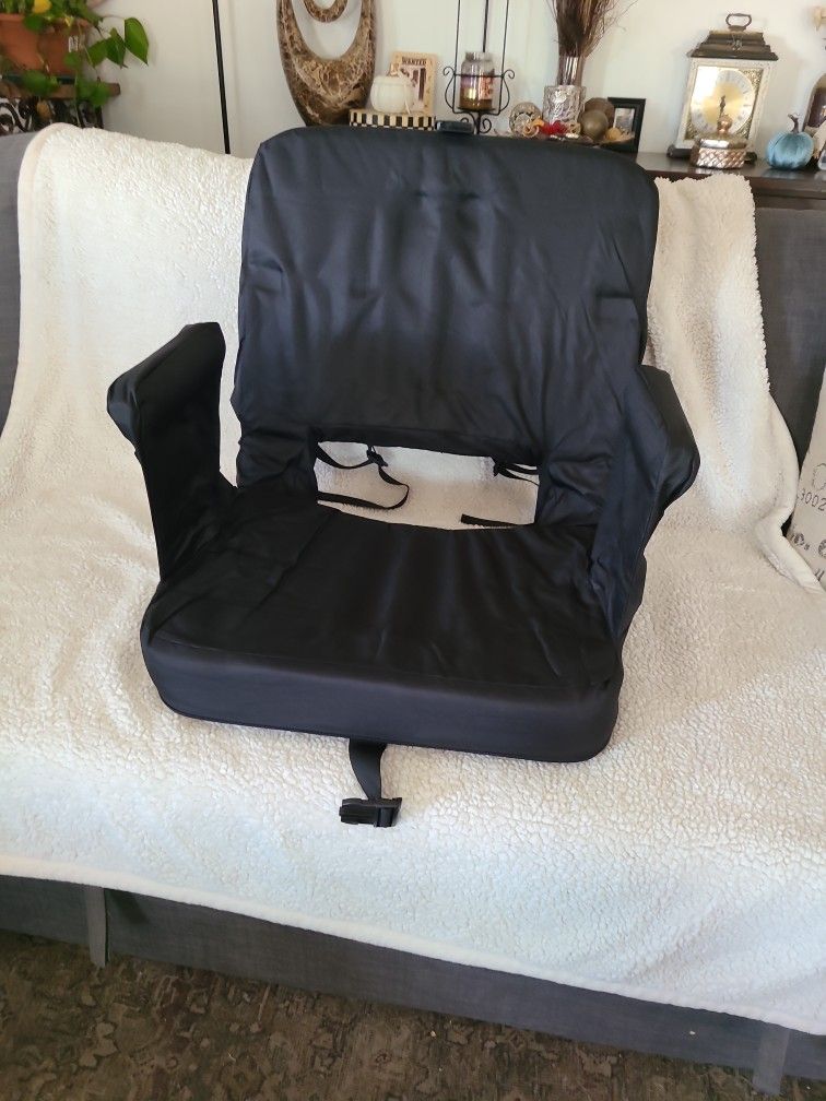 NEW! TOPSKY Reclining Stadium Seat - Back Support- Backpack