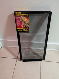 Hinged Gallon Terrarium Cover