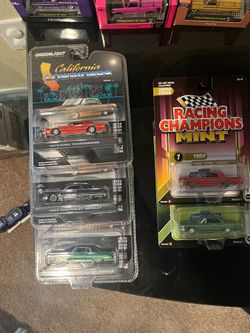Greenlight California Lowriders & Racing Champions Die-Cast Set