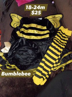 Queen bumblebee costume 18-24m