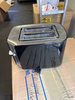 Black toaster