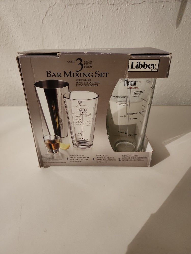 Libbey Bar Mixing Set