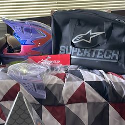 Alpinestars Supertech M10 Jett Lawrence R01 Helmet medium