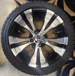 205-30-14 Golfcart wheels.